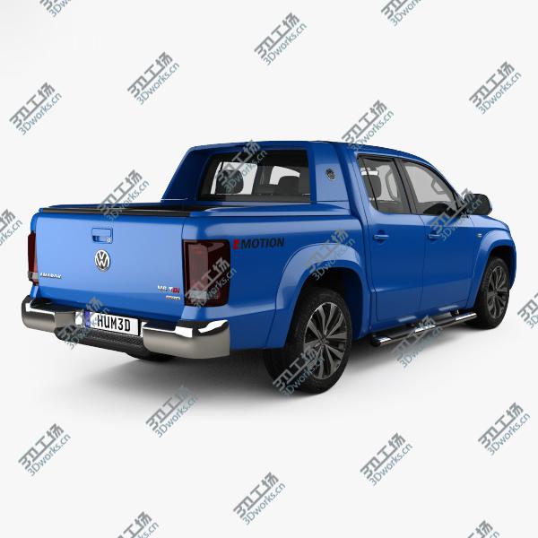 images/goods_img/202105072/3D Volkswagen Amarok Crew Cab Aventura with HQ interior 2016/2.jpg